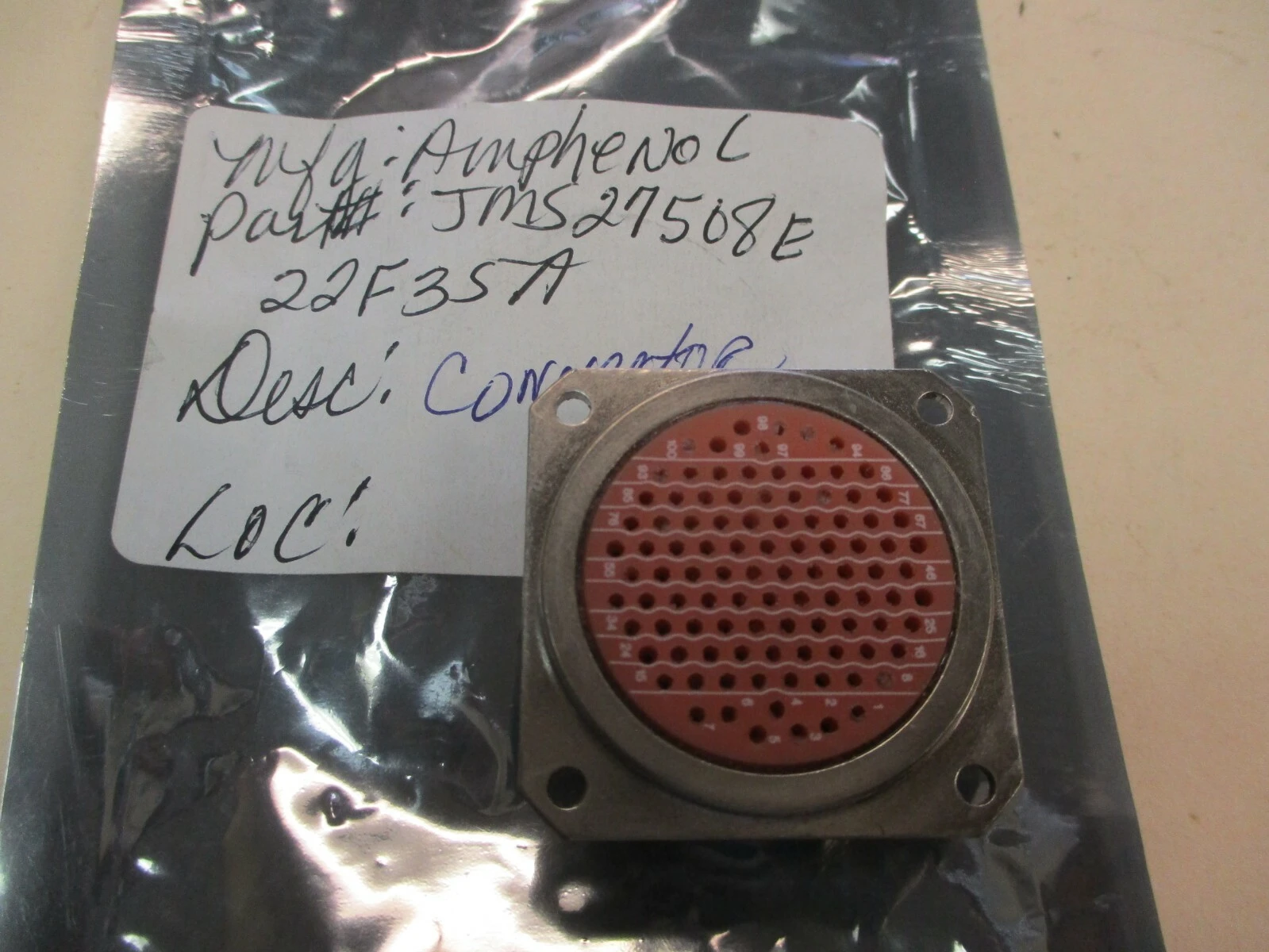 NEW Amphenol JMS27508E22F35A