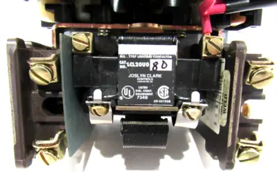 NEW JOSLYN CLARK LCL20U0080-120 LIGHTING CONTACTOR LCL20U0080120