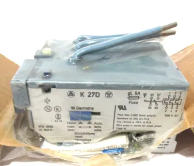 NEW WESTINGHOUSE K27D.25 OVERLOAD RELAY K27D25