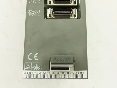 Fanuc A16B-2203-0033 Circuit Board Module Slot Card w/Daughter Boards