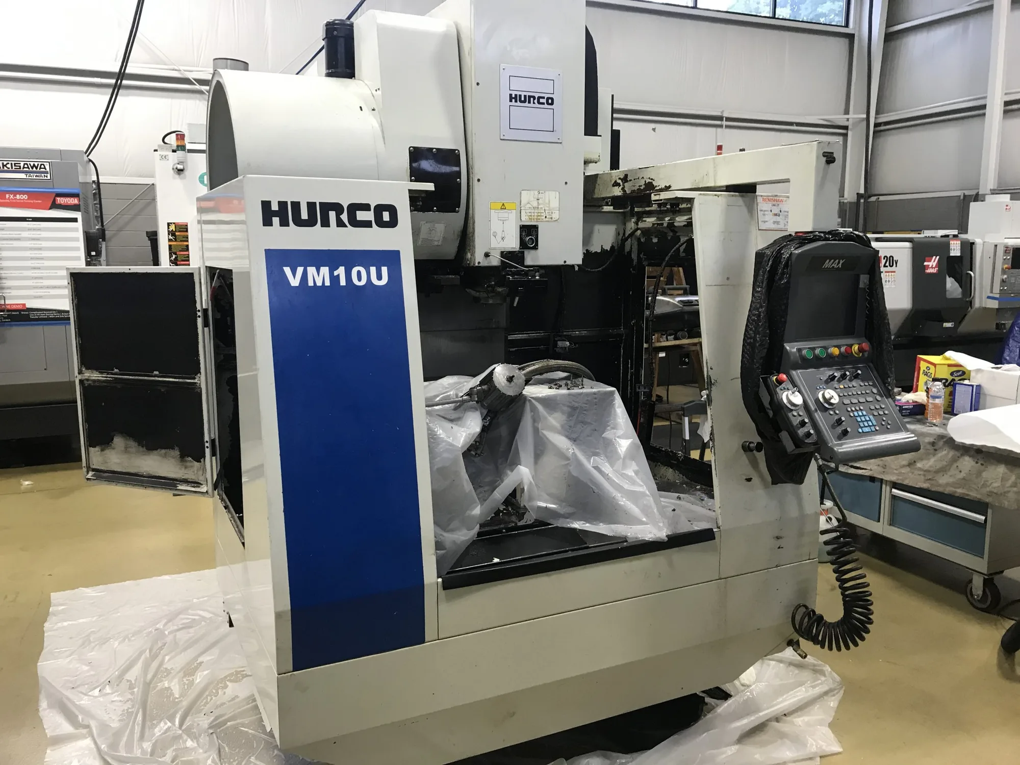 Hurco VM10U 5 Axis