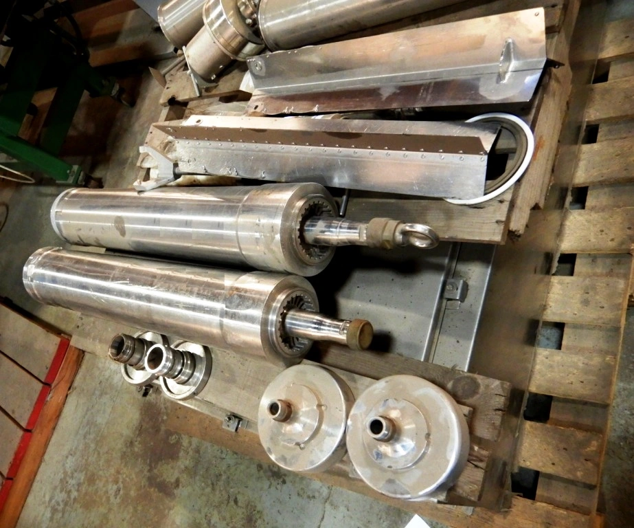 (2) Sharples AS-26 clarifier bowls, SS.