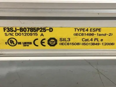 USED OMRON F3SJ-B0785P25-D