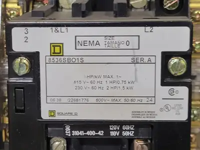 USED SQUARE D 8536
