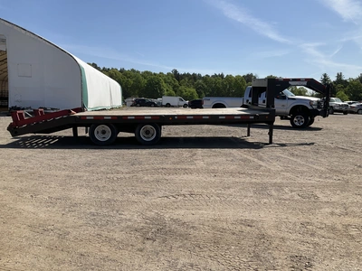 2001 Towmaster TG-20 Equipment Trailer Flat Bed Trailer