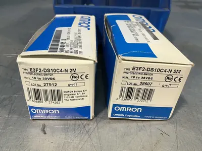 Used OMRON E3F2DS10C4N 2M Photoelectric Sensors Ohio US | HGR 24 #1518393
