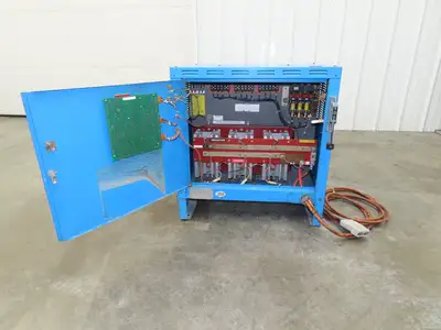 Exide D3E-12-550B Depth Forklift Battery Charger 24V 550Ah 88A 208/240/480V 3Ph