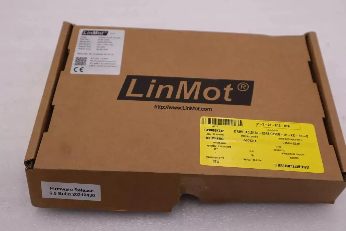 LINMOT TYPE C1250-IP-XC-1S-000 PART NO. 0150-2346  SERVO DRIVE NEW UNIT #313-C