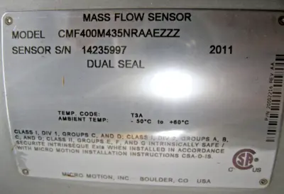 New | in-Stock Micro Motion CMF400 M435NRAAEZZZ Sensors New Hampshire US | Bitter End Trading #1460024