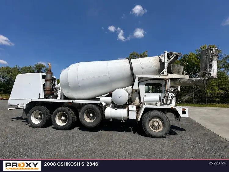 Used 2008 OSHKOSH S-2346 Concrete Mixer Trucks New Jersey US | Proxy Equipment #1388745