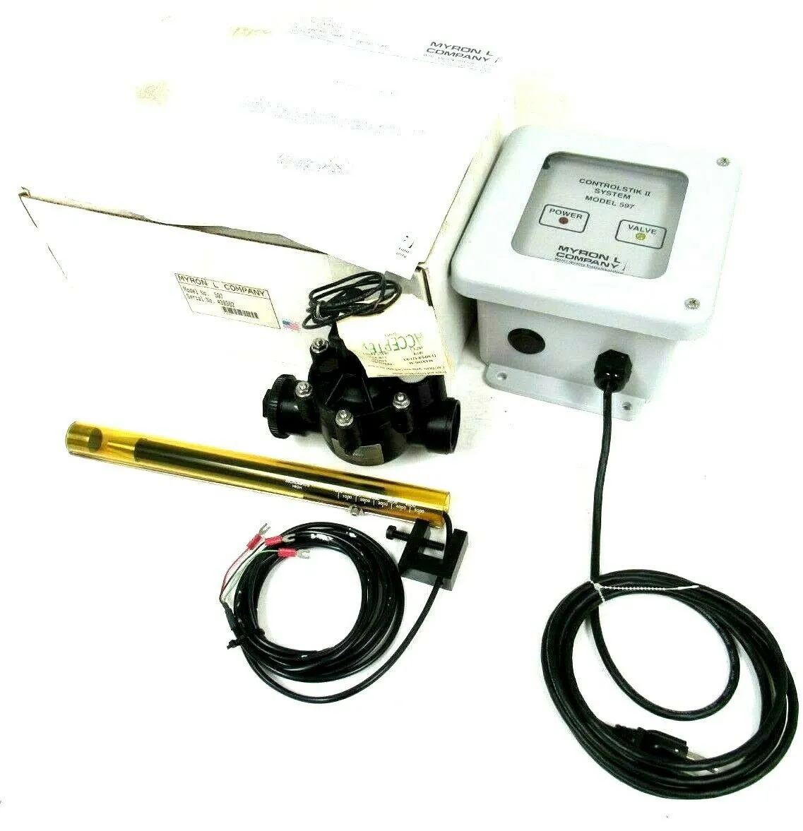 NEW MYRON 597 CONTROLSTIK II RINSE TANK SYSTEM 024-1