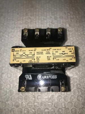 **USED  CONTROL CIRCUIT TRANSFORMER 9070 EO-17#