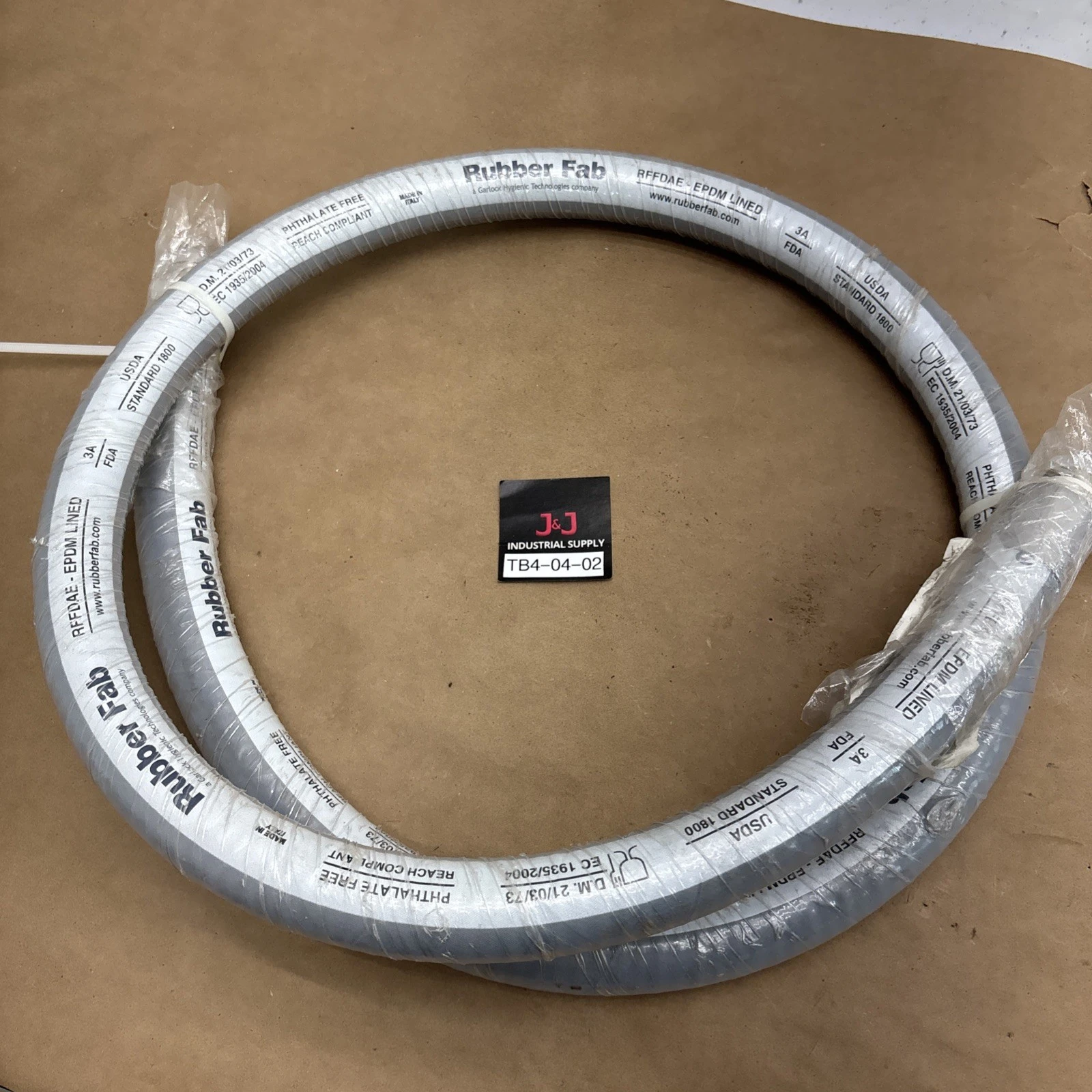 New | in-Stock RUBBER FAB 12RFFDAE12TC12TCSS Hoses Indiana US | J&J Industrial Supply #1332034