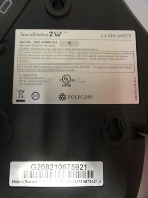 USED POLYCOM 2201-67800-022