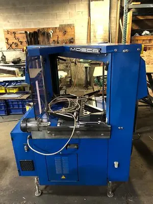 USED 2002 MOSCA AUTOMATIC CROSS STRAPPERS RO-TRI-4 & 2002 RO-TR500-4