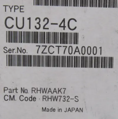 NEW FUJI ELECTRIC CU132-4C BREAKING UNIT CU1324C