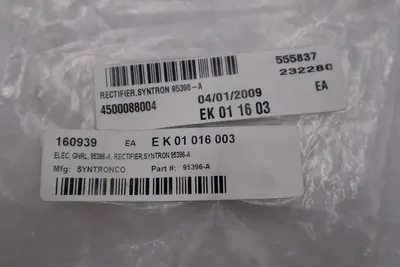 FMC Technologies 095396-A Syntron Rectifier STOCK H1597A