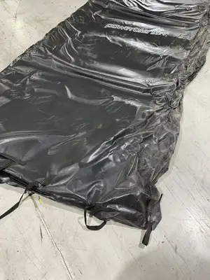 USED POWERBLANKET 550 GALLON IBC TOTE BLANKET LOT OF 2 BLANKETS (1 CONTROLLER)