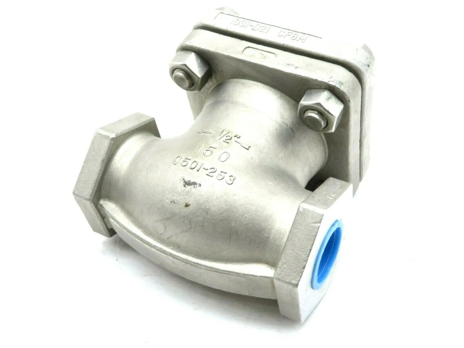 USED LADISH 1031-021 CF8M VALVE 1/2 INCH 0501-253 V219 1031021