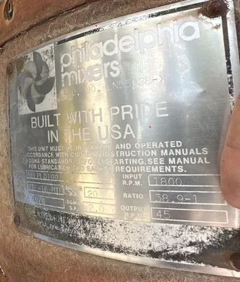 PHILADELPHIA MIXERS PTE-16 RTLCSS BLENDERS / MIXERS | EcReCon Inc (3)