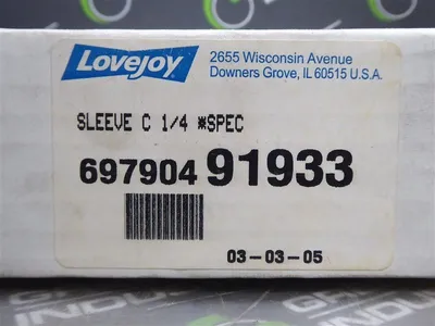 Lovejoy 697904 91933 Sleeve C 1/4 *SPEC New