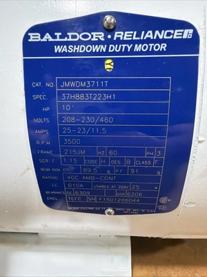 NEW Baldor 37H883T223H1