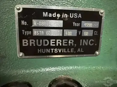 USED 1998 BRUDERER BSTA 60IIUSL