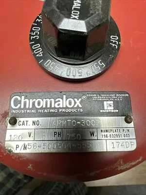 Used CHROMALOX ARMTO-3007 HVAC Parts and Equipment | Surplus Asset Holdings #1197866