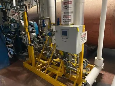 Compressor Room with Wittemann Hasselberg CO2 Packaged & Haffmans