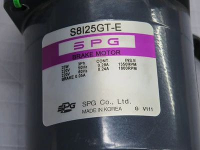 Used SPG _UNKNOWN_ Gearmotors Texas US | OCO Industrial #1601004