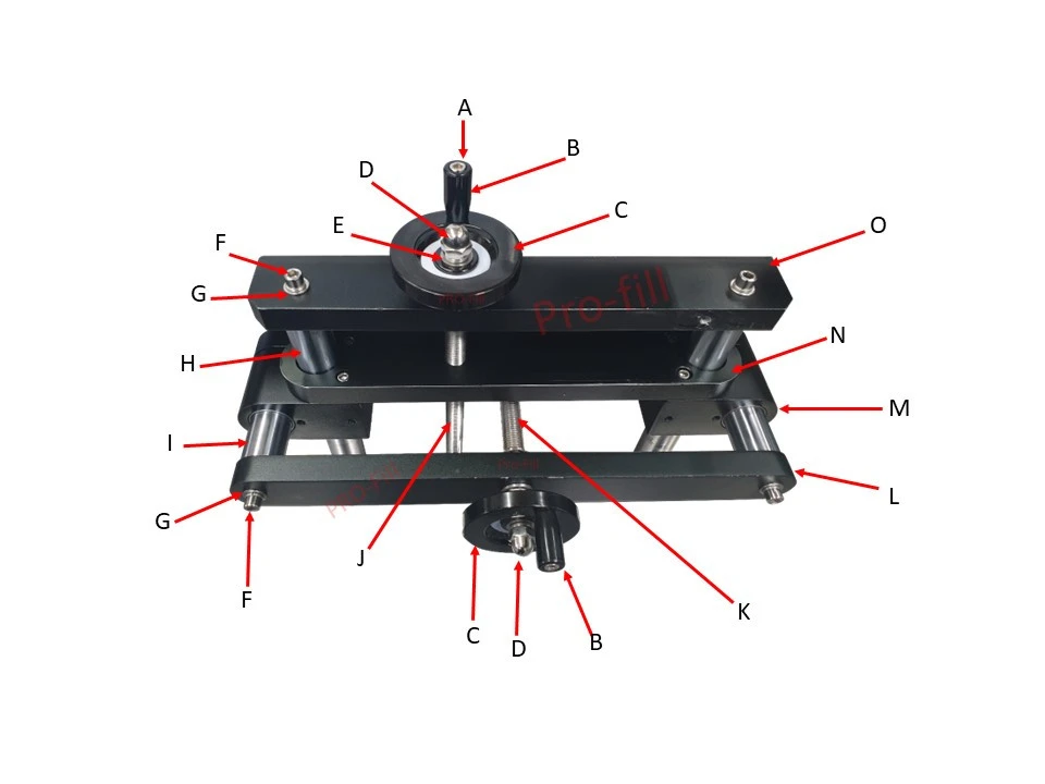 Belt Height Left Axis Assembly