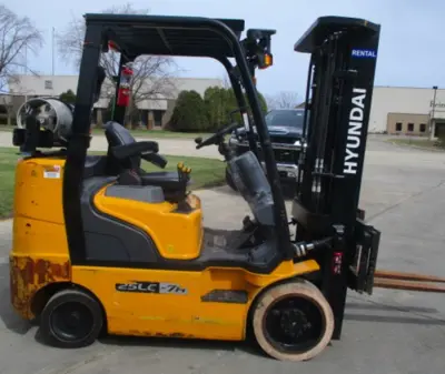 Used 2018 HYUNDAI 25LC-7A Liquid Propane Forklifts Pennsylvania US | National Lift Equipment #1382225