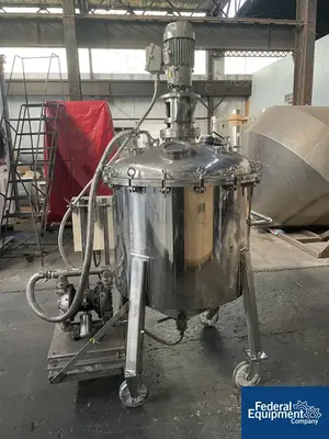 USED Inoue 180 Gal Inoue Mix Tank, S/S, 3 HP