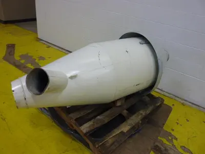 USED METAL FABRICATOR HOPPER614