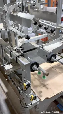 Used Choice Bagging Model 1100 Automatic Valve Bag Placer | 480 Bags/Hour | 304 SS Contact | 2023 | Vacuum Pickup & Valve Opener