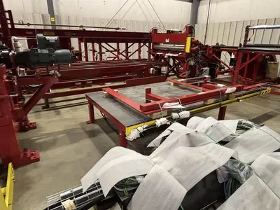 60” x 0.079” x 30,000 Lbs. Red Bud Cut-to-Length Line (NEW 2025, NEVER USED)
