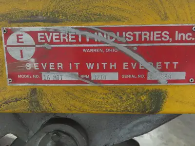 Used EVERETT _UNKNOWN_ Cut-Off Saws Indiana US | Arrow Industrial #615731