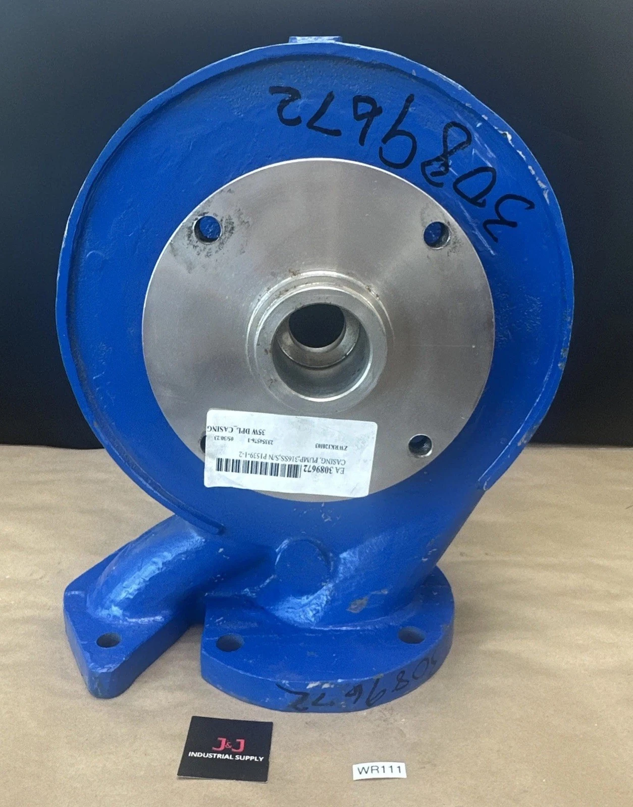NEW SURPLUS- 316SS Pump Casing P1539-1-2 35W DPL Casing ZWRK120103 23354576-1