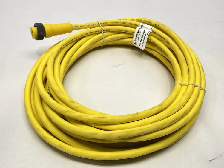 Used LUMBERG POWER CORDSET 7/8" 4-PIN MALE 10M 500004308 Cable & Wire | Maverick Industrial Sales #1101964