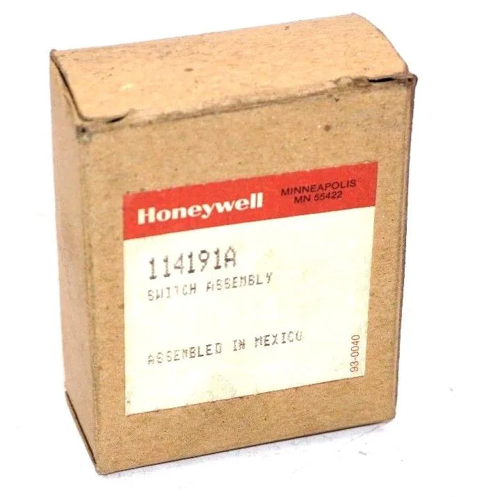 NEW HONEYWELL 114191A SWITCH ASSEMBLY