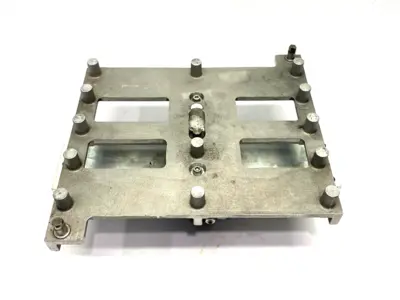 USED BOSCH REXROTH WORKPIECE PALLET PE 2 POSITIONING UNIT, 400 X 320