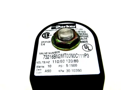 NEW PARKER 73216BN2MT00N0C111P3 SOLENOID VALVE