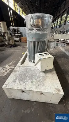 USED MTI 1500 Liter MTI Mischtechnik High Intensity Mixer, 450 HP, Model M1500S