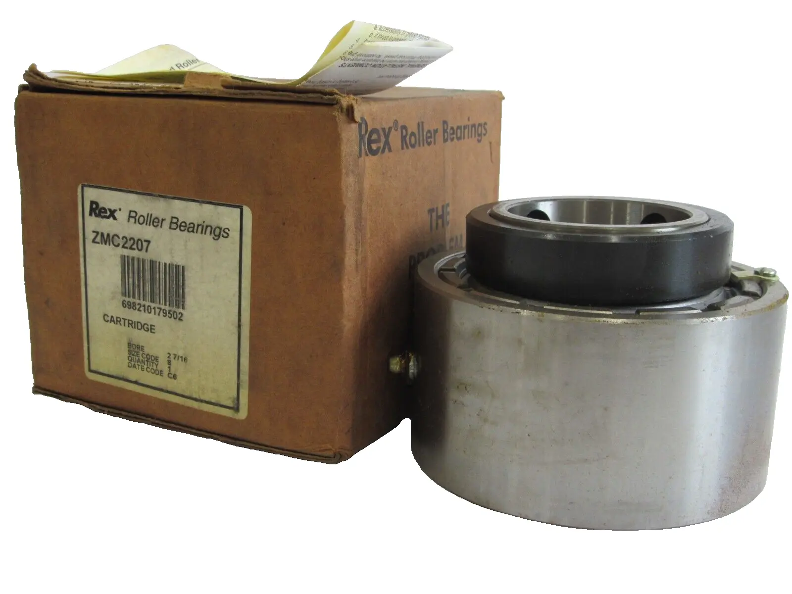 NEW REXNORD ZMC2207 CARTRIDGE ROLLER BEARING
