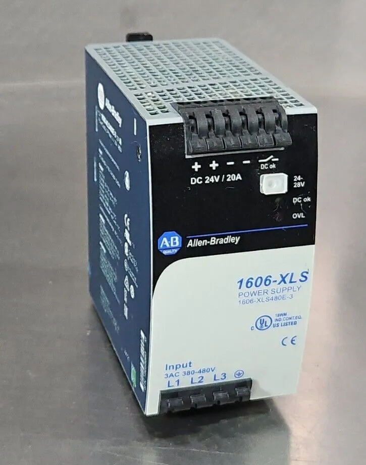 Allen-Bradley 1606-XLS480E-3 Ser. A. Power Supply 4E-21