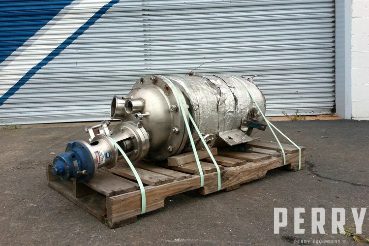 TOLAN 1000 Gallon Kettle Alloy Atmos & Press Reactor (0-499 Gal) | Perry Equipment