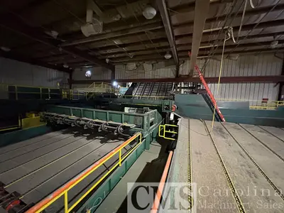 Used COMPLETE SAWMILL OPTIMIL, COMACT, COE NEWNES, USNR, MILLTECH Sawmill Circles CA | CAROLINA MACHINERY SALES #1328272