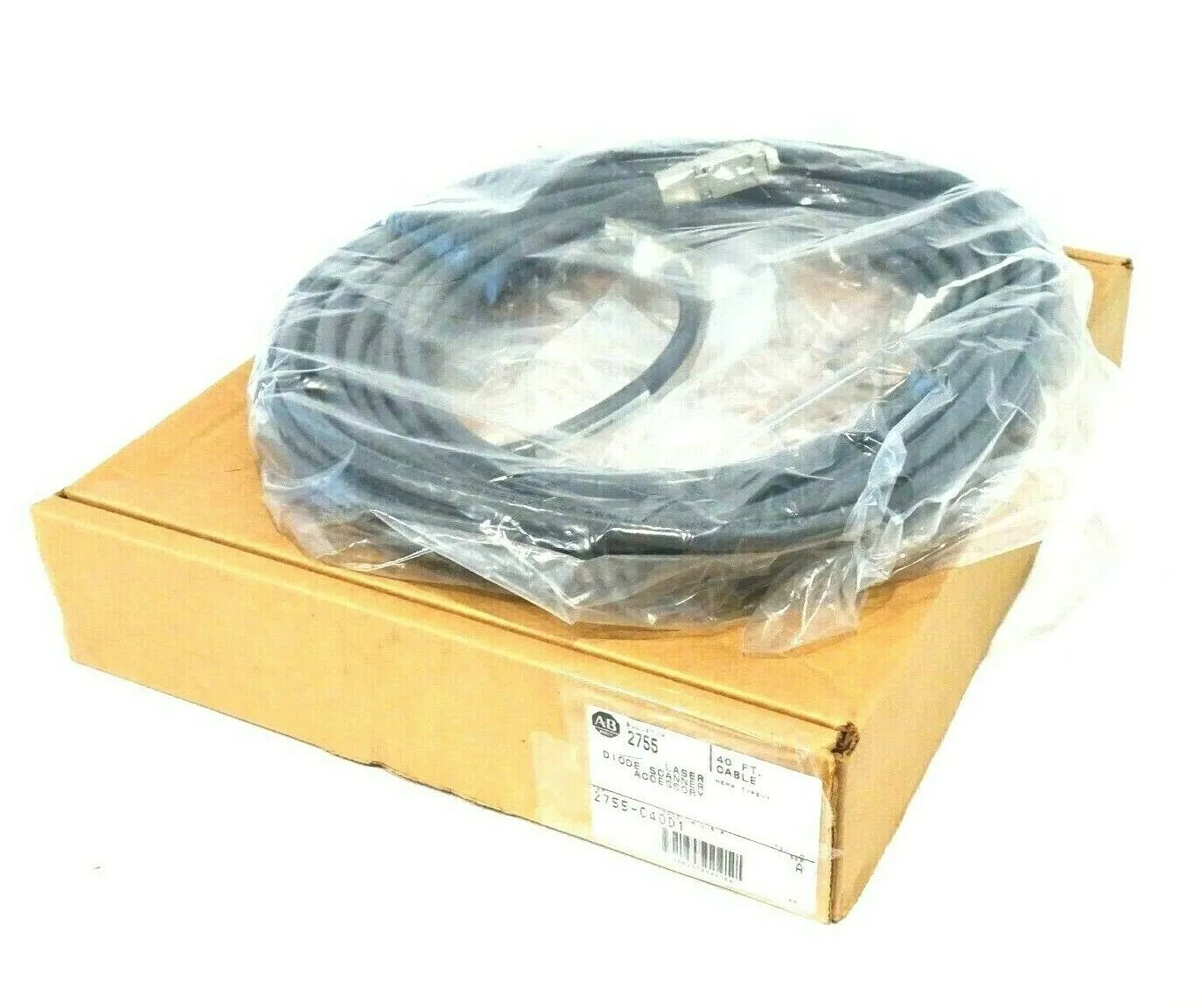 NEW ALLEN BRADLEY 2755-C40D1 LASER DIODE SCANNER CABLE SER.A 2755C40D1