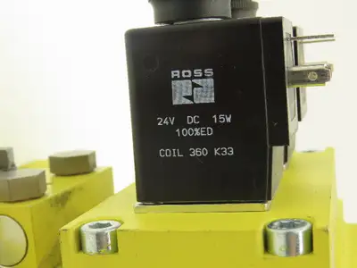 Ross Controls DM2CDA54A21 DM2 Series Double Valve 2-8 Bar 3/4" NPT 24V