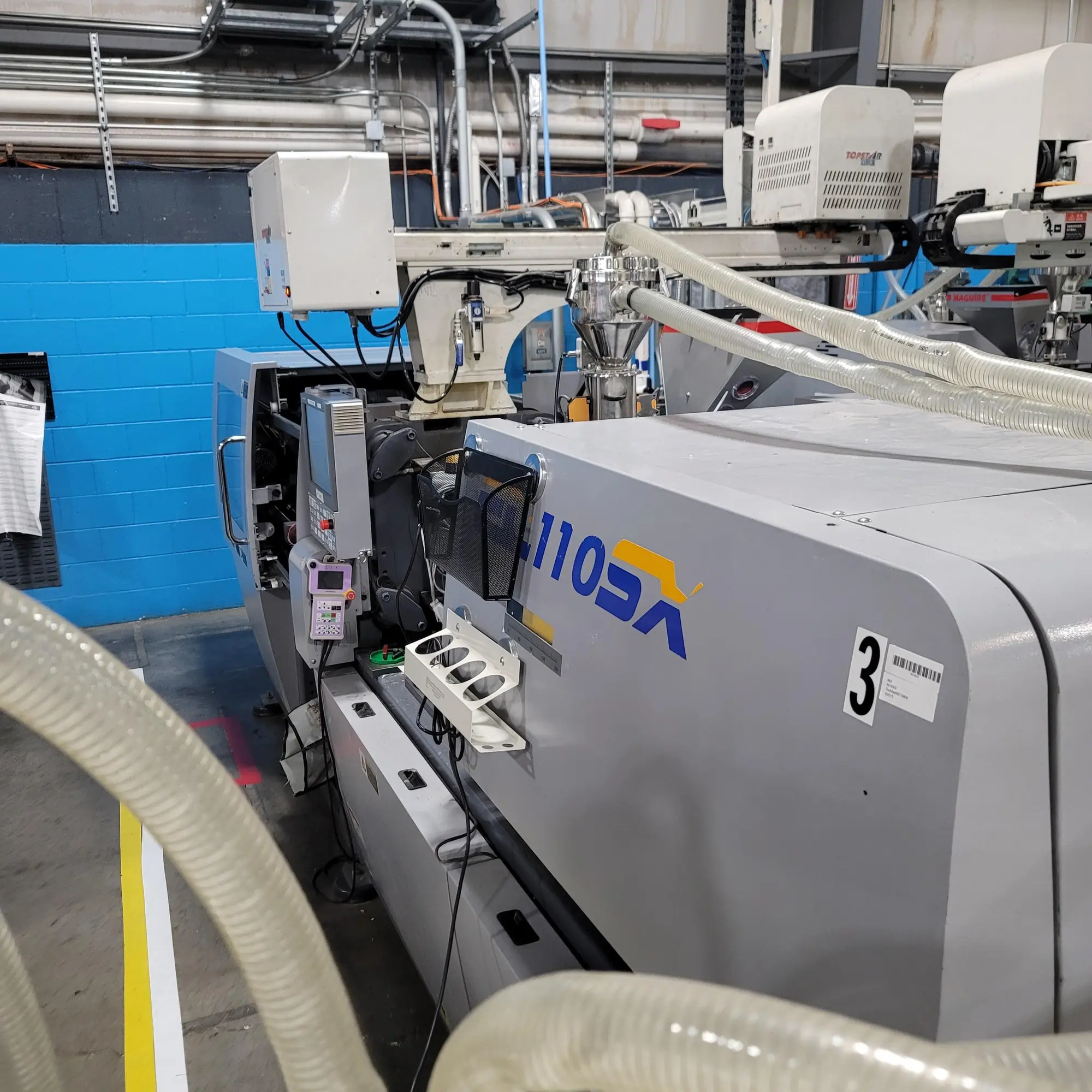 USED 2015 TOSHIBA MACHINE EC110SXIIV50-U34-4A